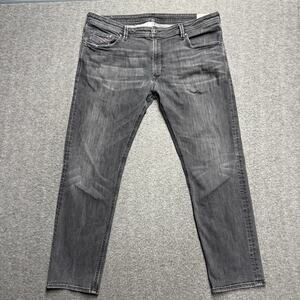 Diesel Thavar Jeans Mens 40x30 Black Slim Skinny Wash ORZ40 Stretch Denim USA
